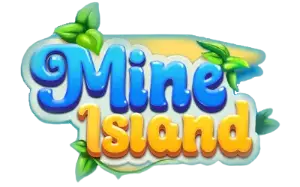 Mine island icon logo
